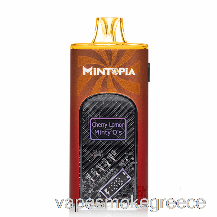Vape Greece Mintopia Turbo 9000 Cherry Lemon Minty Os